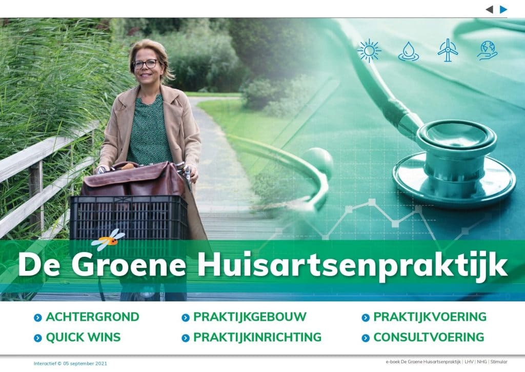 Cover e-boek groene huisartsenpraktijk