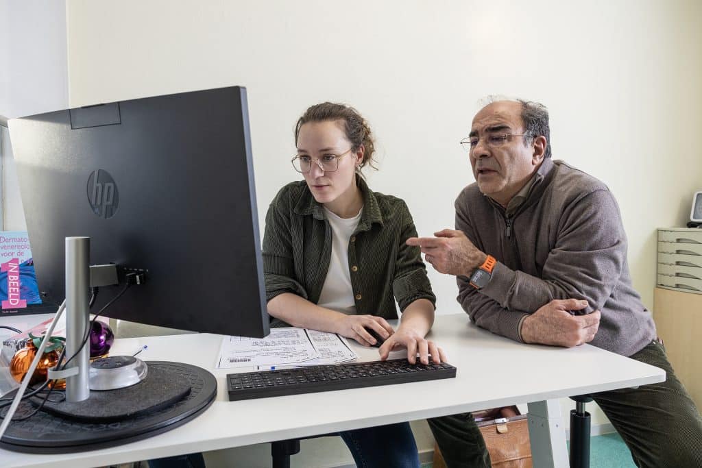 Huisarts met collega