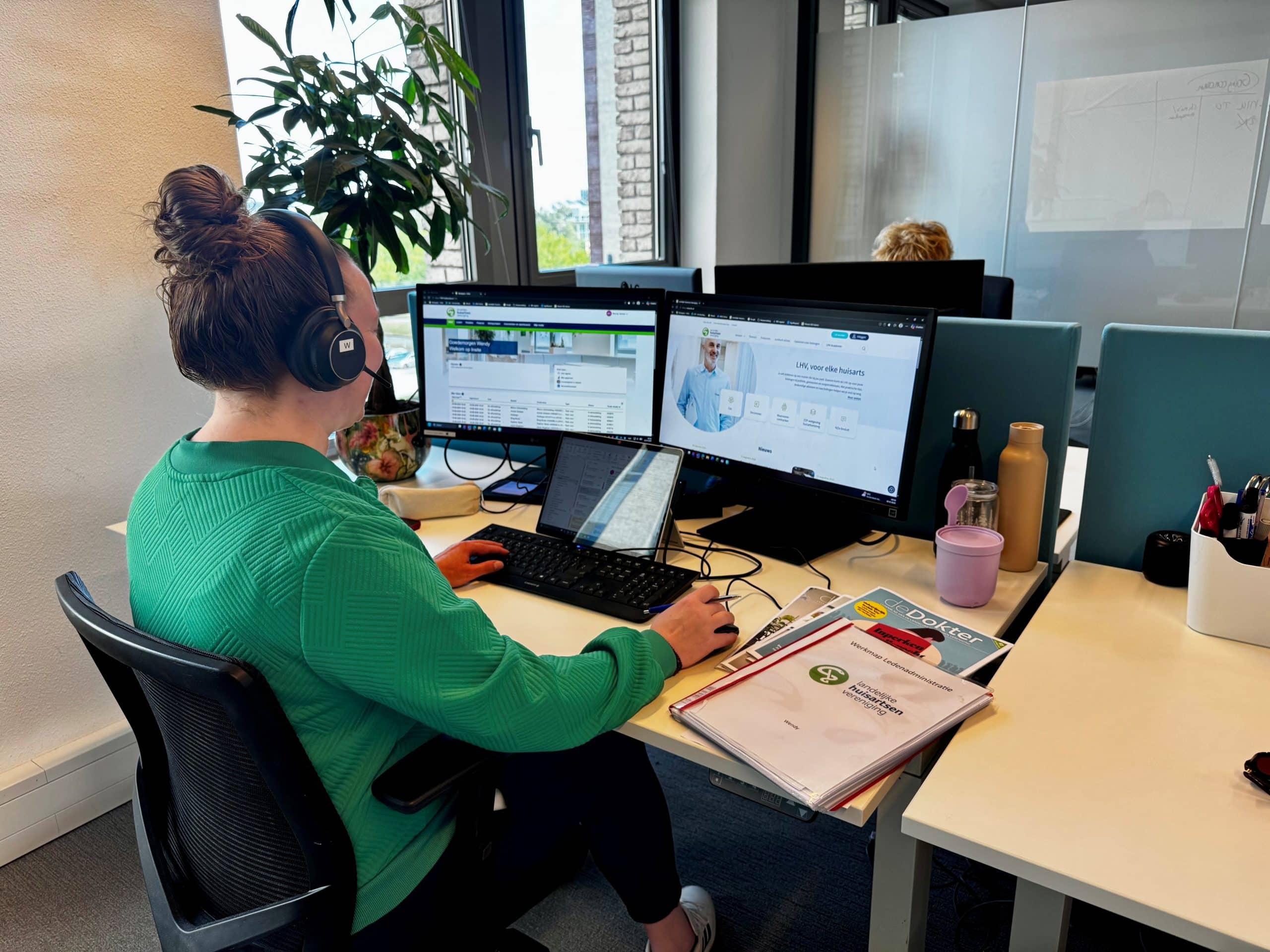 Wendy Stoker, LHV-ledenadministratie